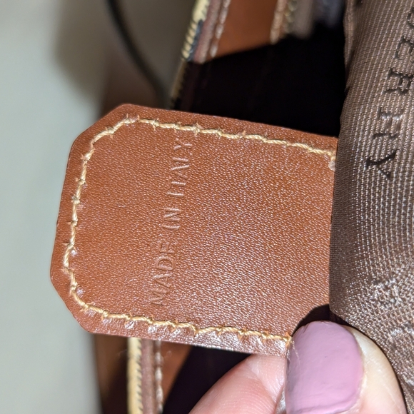 Burberry London Nova Check PVC Leather Haymaker Tote EUC with COA - Picture 9 of 16